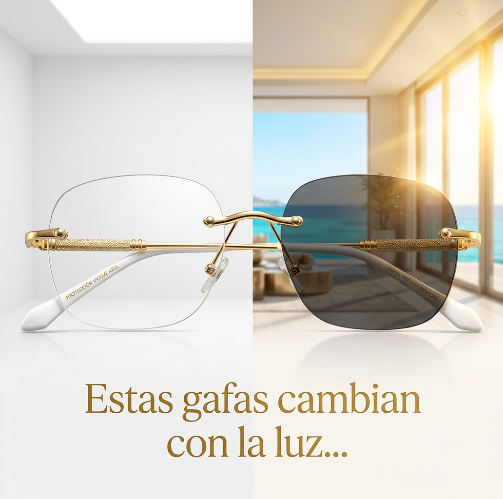 SOLÉRA™ Gafas Fotocromáticas de Lujo Minimalista